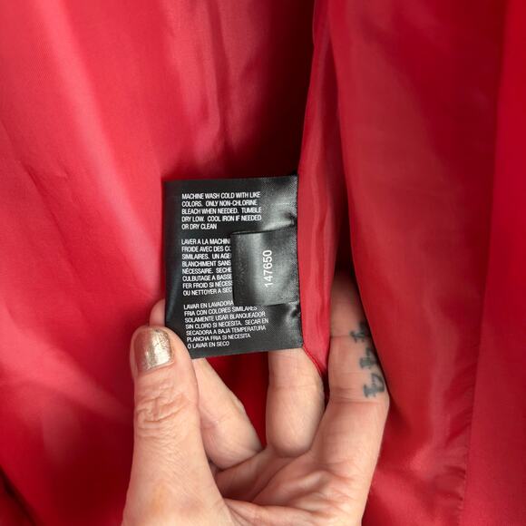 NWT Hisbiscus London Fog Double Collared Hooded Rain Coat - Size PXS - Picture 11 of 11